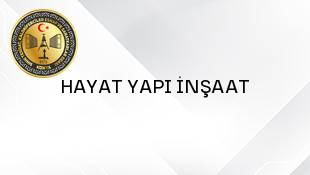 HAYAT YAPI İNŞAAT